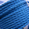 工厂批发3股蓝色PP绳聚丙烯绳船用缆绳，用于钓鱼和系泊