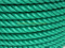 绿色3股钢丝绳聚丙烯绳船用拖缆