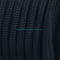 黑色5/8 \“ 50 FT双股编织尼龙码头线系泊绳双股编织